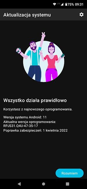 aktualizacja telefonu Motorola