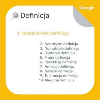 Google 2021 definicja
