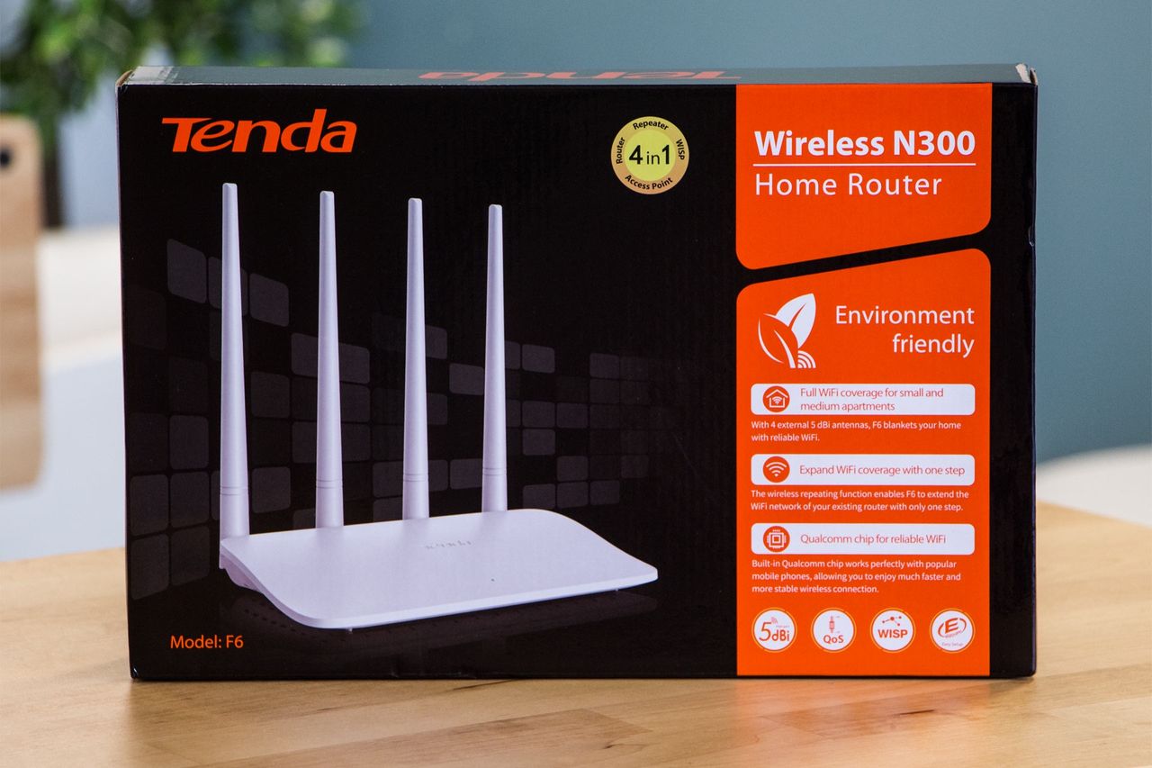 Tenda F6 - opakowanie
