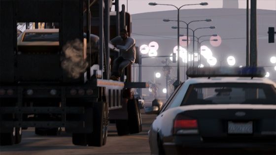 GTA 5 gra miasto policja