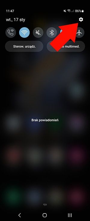 przypinanie aplikacji Samsung
