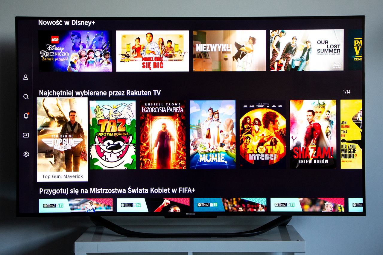 Hisense ULED 55U7KQ - VIDAA 7.0 sklep