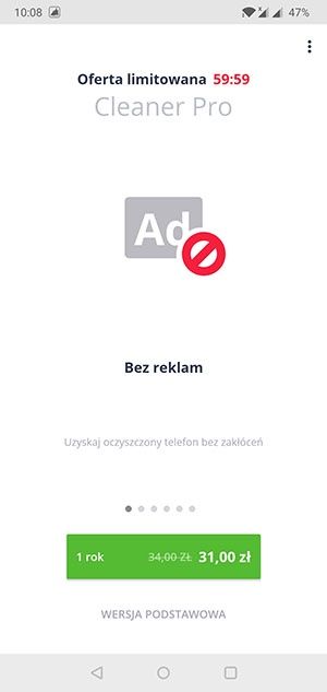aplikacja czyszcząca 3