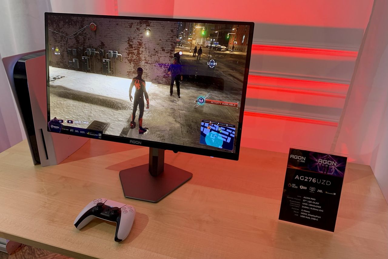 Prezentacja monitorów Philips i AOC - monitor 2