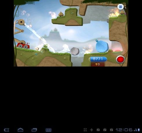 Sony Tablet P - sprinkle