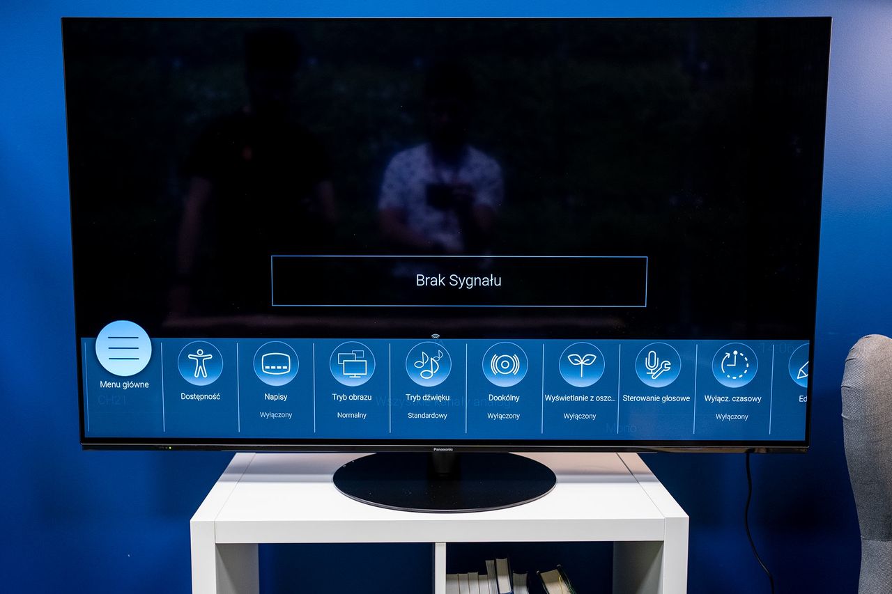 Panasonic TX-55LZ1000E - szybkie menu