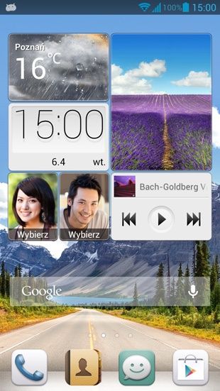 Huawei Ascend P2 - pulpit