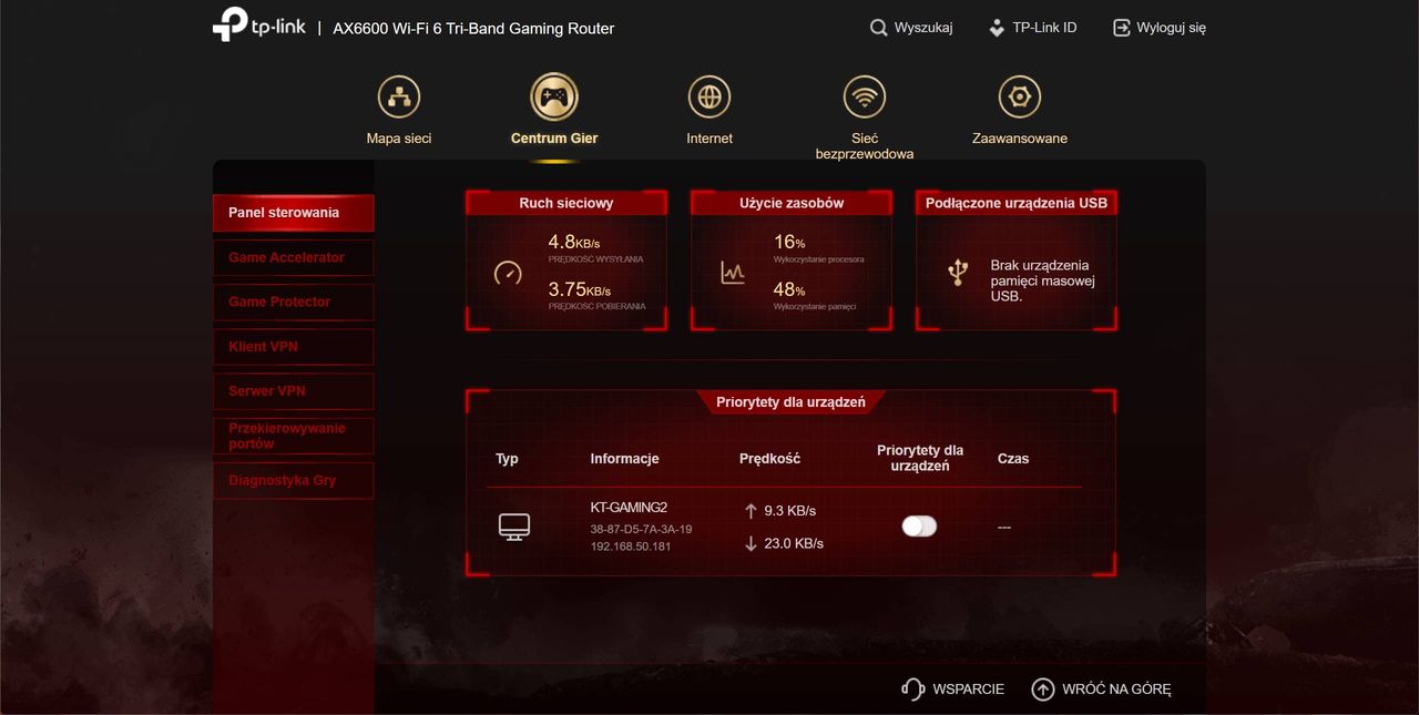 TP-Link Archer GX90 - Panel Gaming