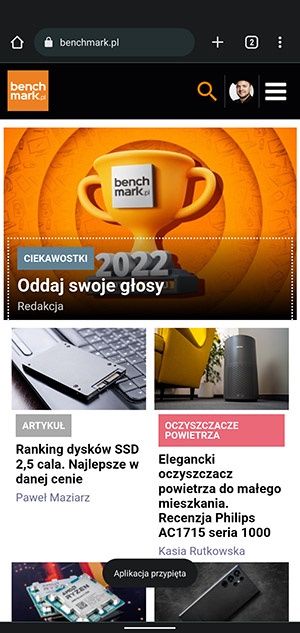 przeglądarka Chrome