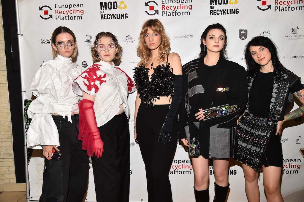 Projektantki MSKPU Mariia Horbenko, Yana Batsian, Aleksandra Dzwonkowska, Alicja Prus, Ewa Ślusakowicz