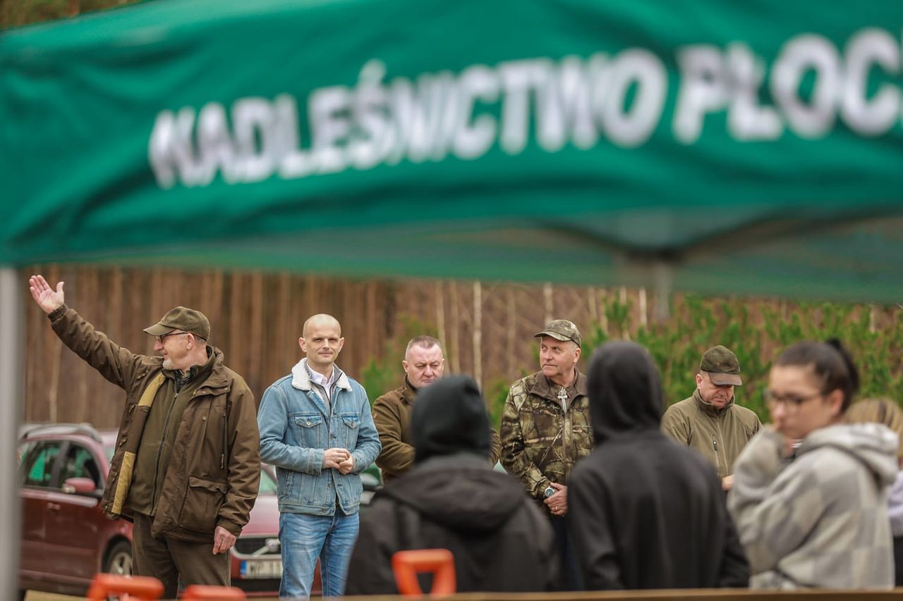 Wiosenne sadzenie drzew!