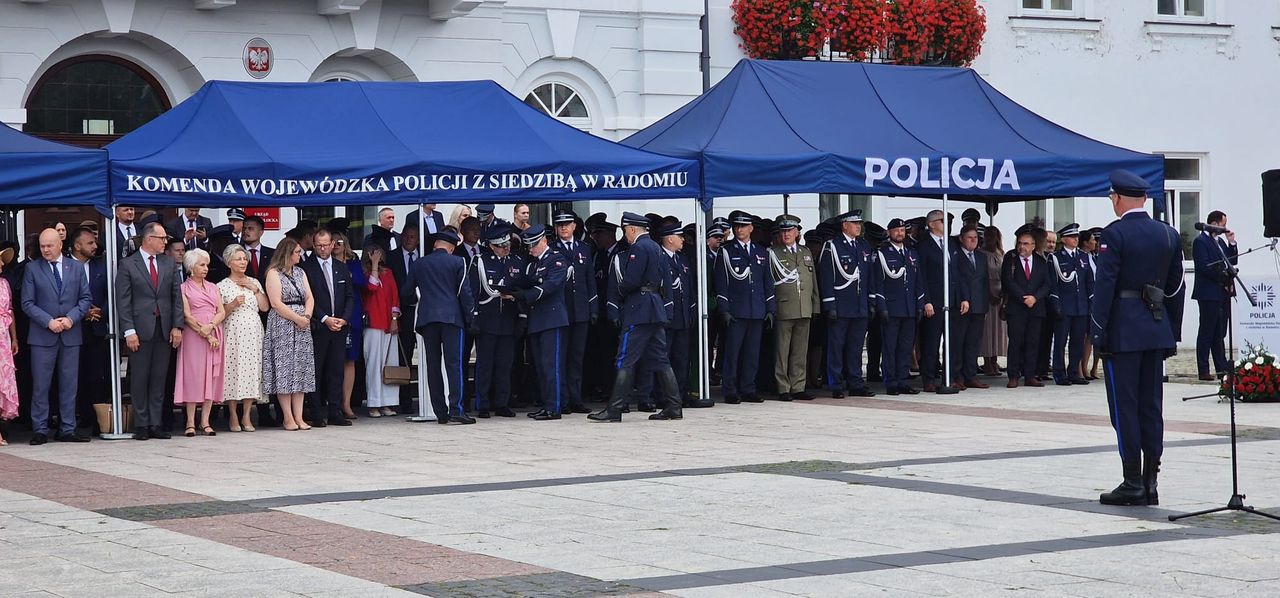 Mazowieckie obchody święta policji w Płocku 