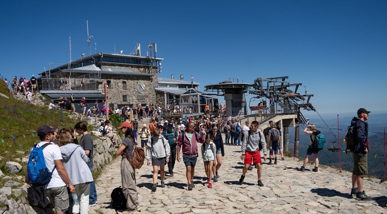 Tatry, Kasprowy Wierch, tłumy