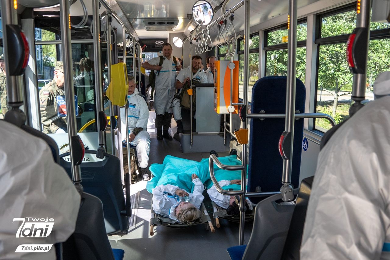 Ewakuacja Szpitala w Pile, szpital, piła, ewakuacja