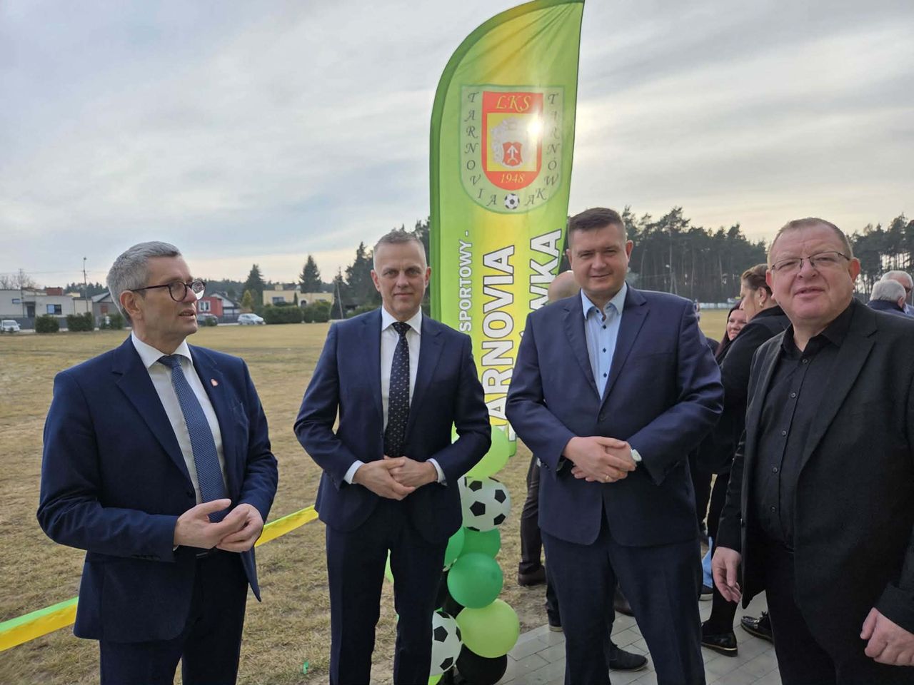 Otwarcie kompleksu na stadionie sportowym w Tarnówce