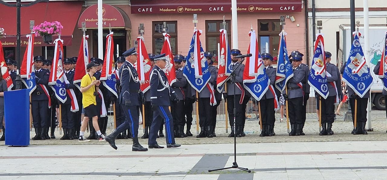 Mazowieckie obchody święta policji w Płocku