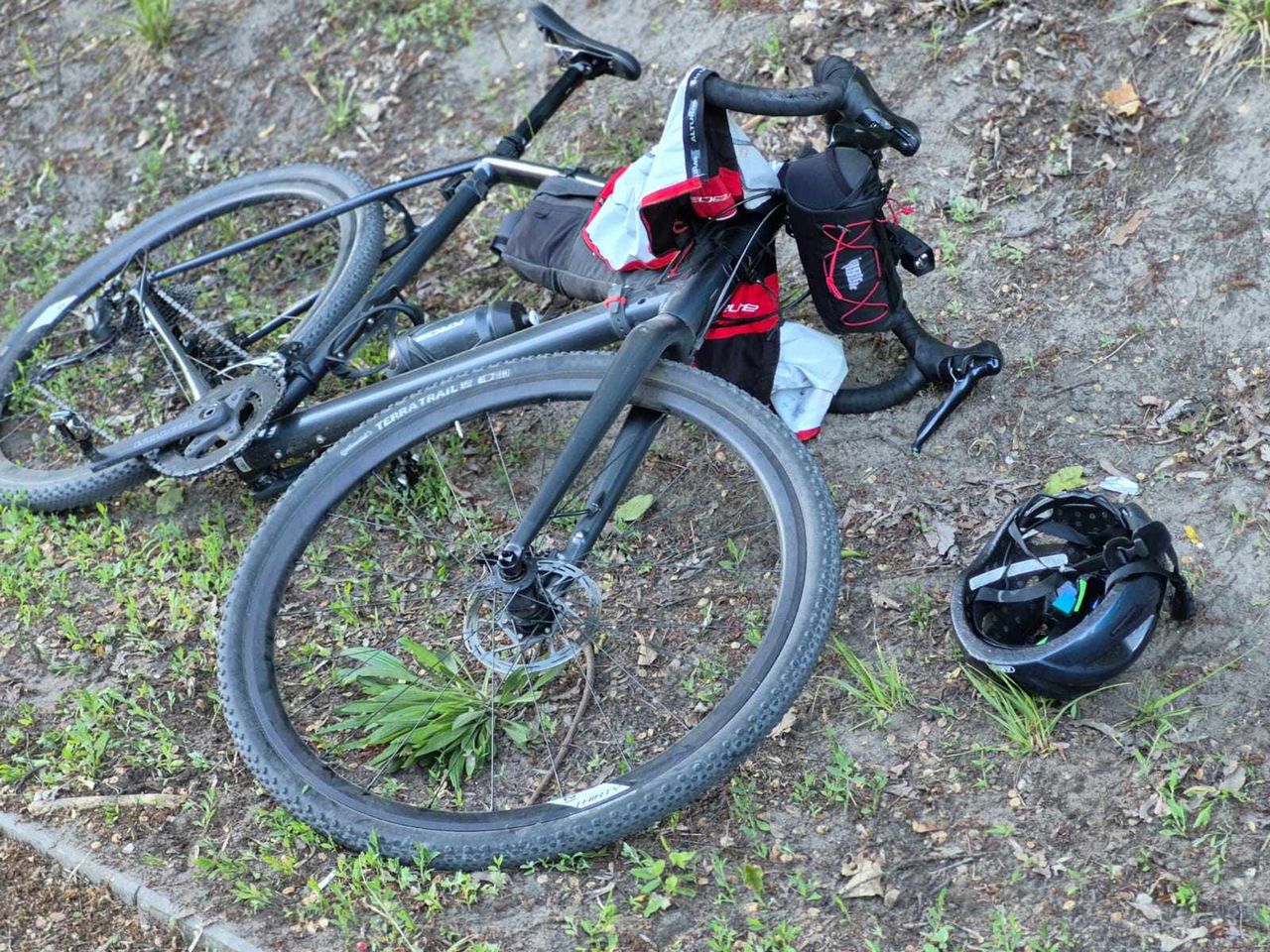 Zderzenie rowerzystów