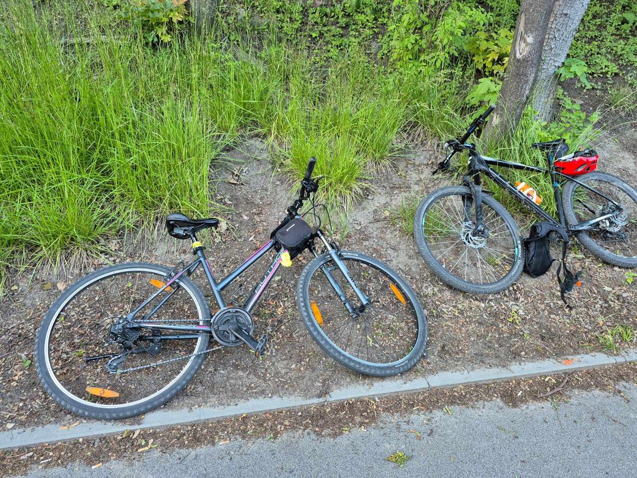 Zderzenie rowerzystów