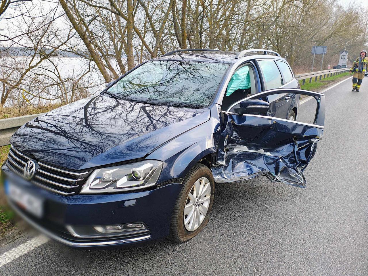 Zdarzenie drogowe w Starym Duninowie