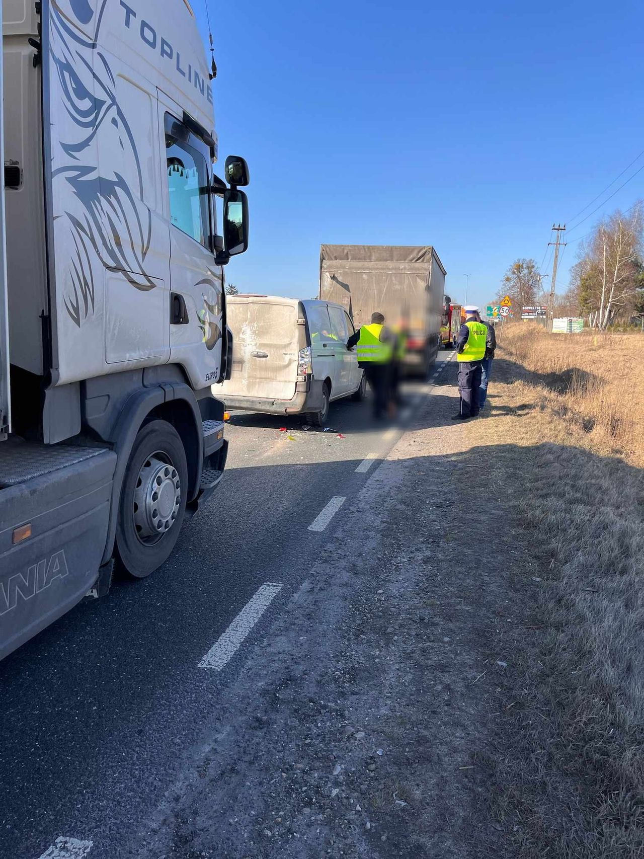 Zdarzenie drogowe w Wyszogrodzie 