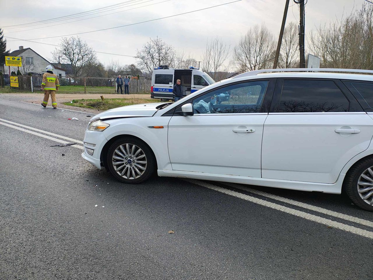 Zdarzenie drogowe w Starym Duninowie