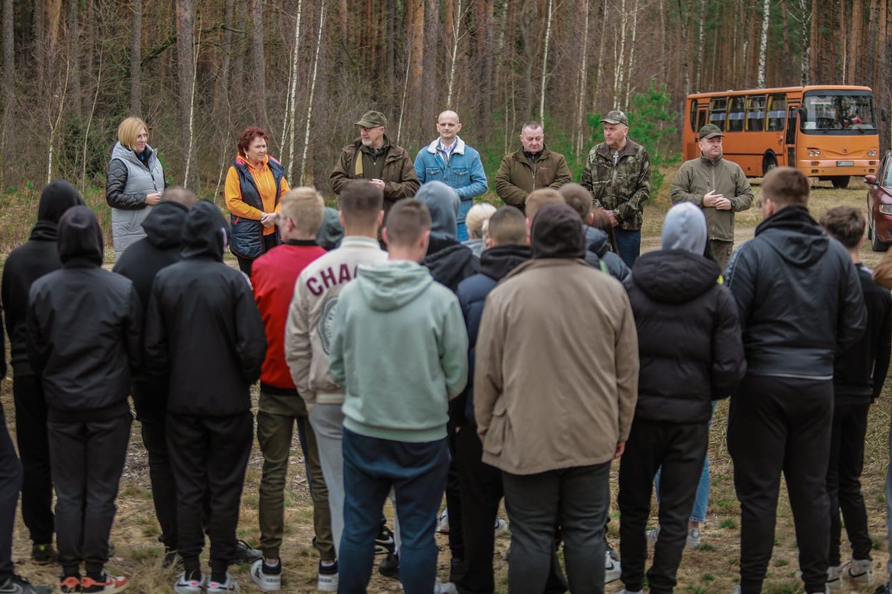 Wiosenne sadzenie drzew!