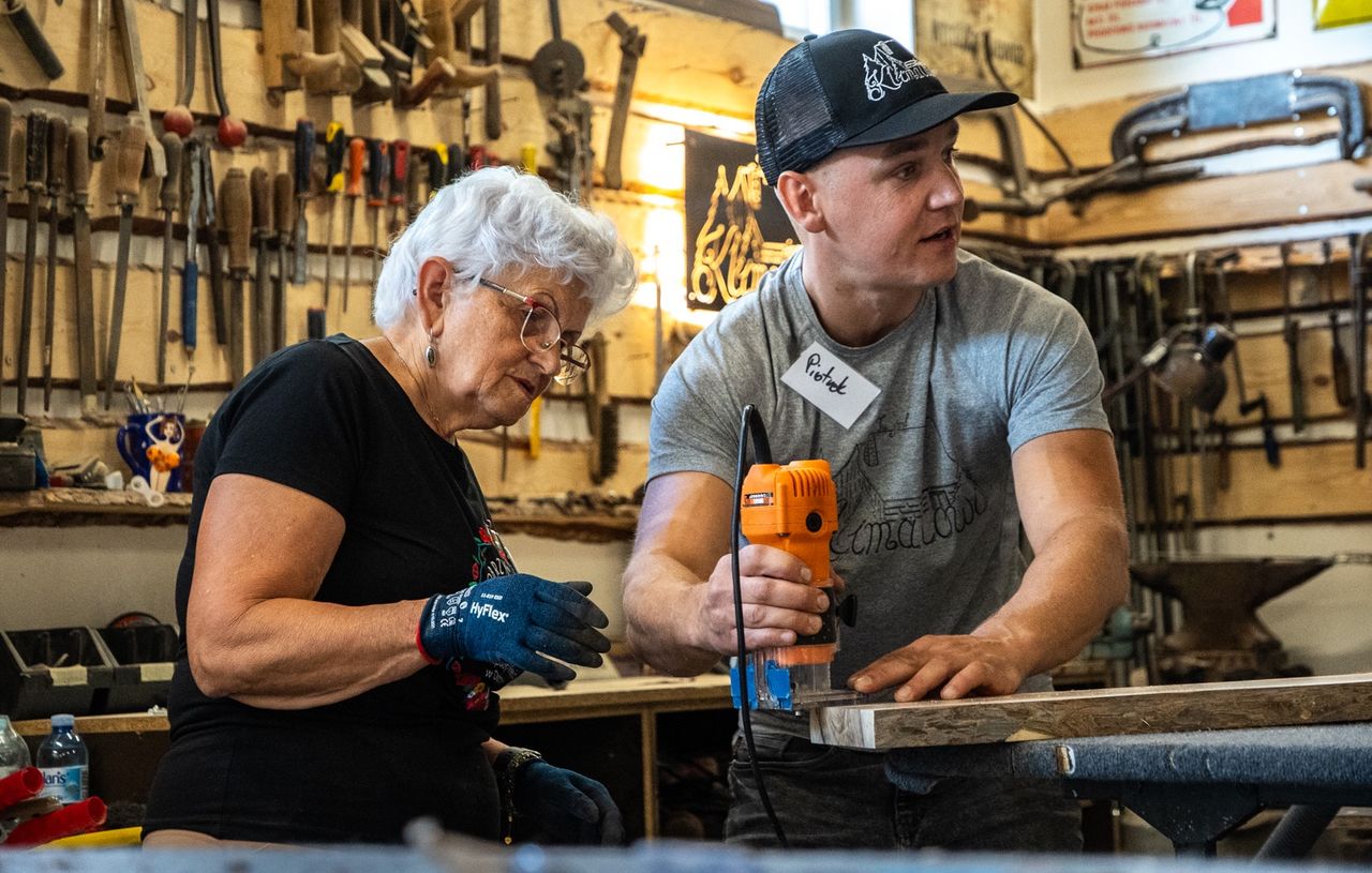 Dobrzyca, deski, warsztaty, KGW