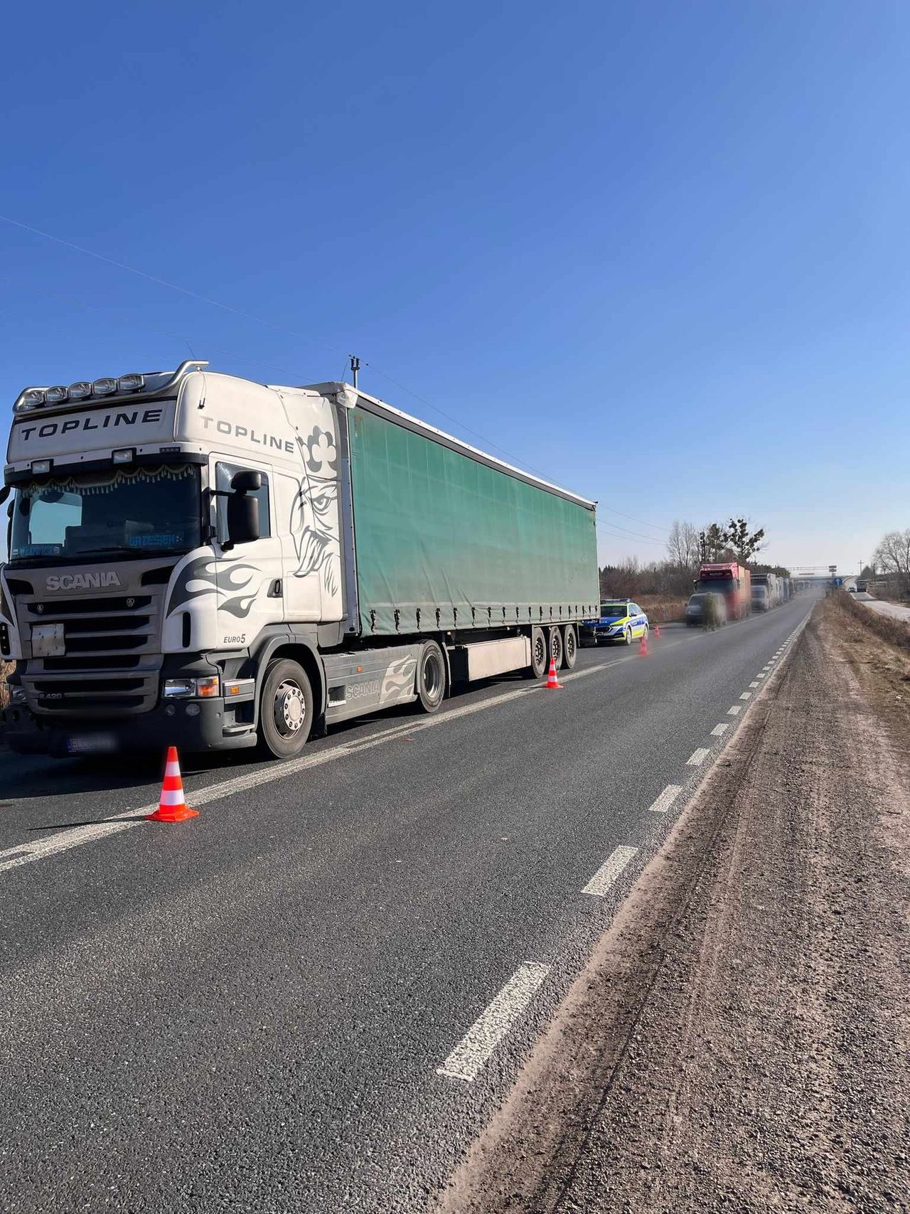 Zdarzenie drogowe w Wyszogrodzie 