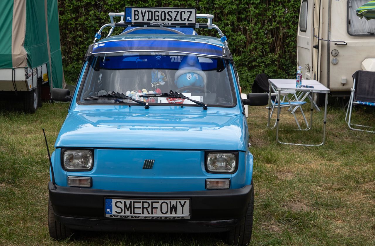 Fiat 126p, maluch, Lubasz, 