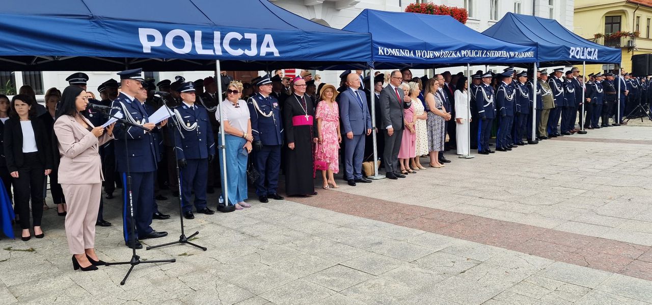 Mazowieckie obchody święta policji w Płocku 