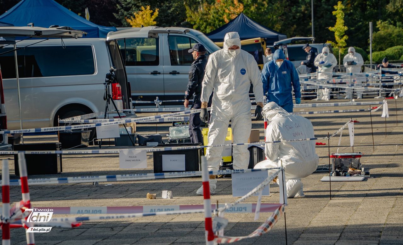 kryminalni, piła, szkoła policji, policja, zbrodnia