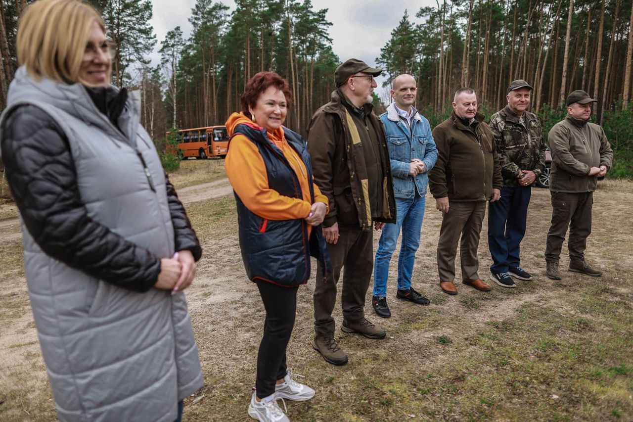 Wiosenne sadzenie drzew!