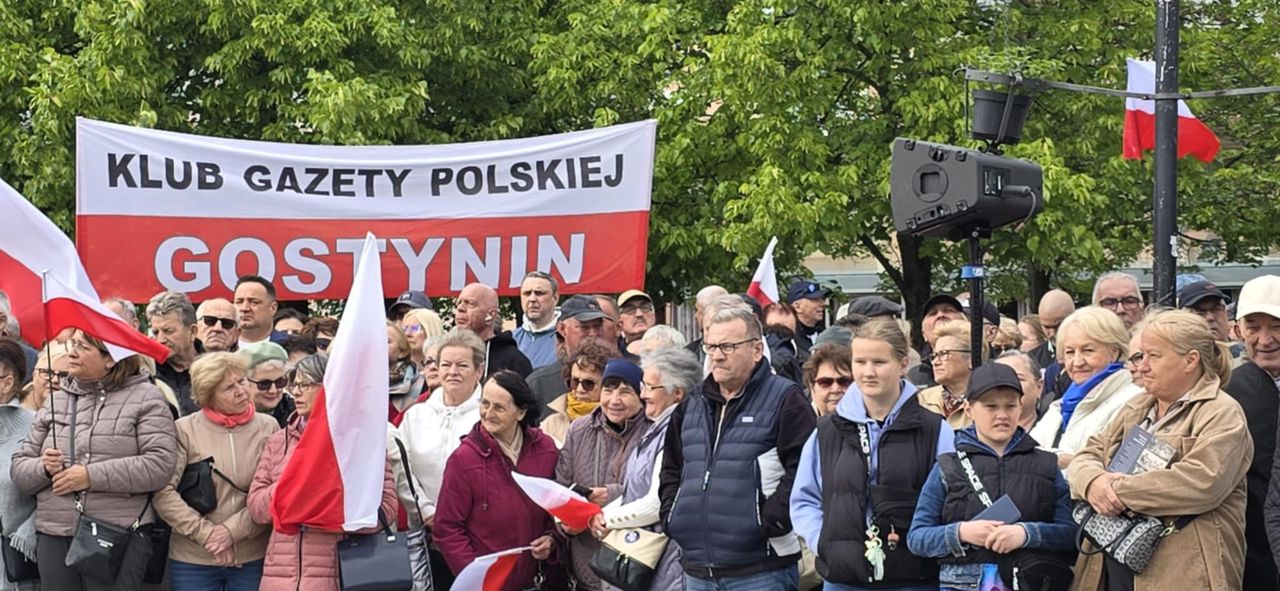 Karol Nawrocki w Płocku 