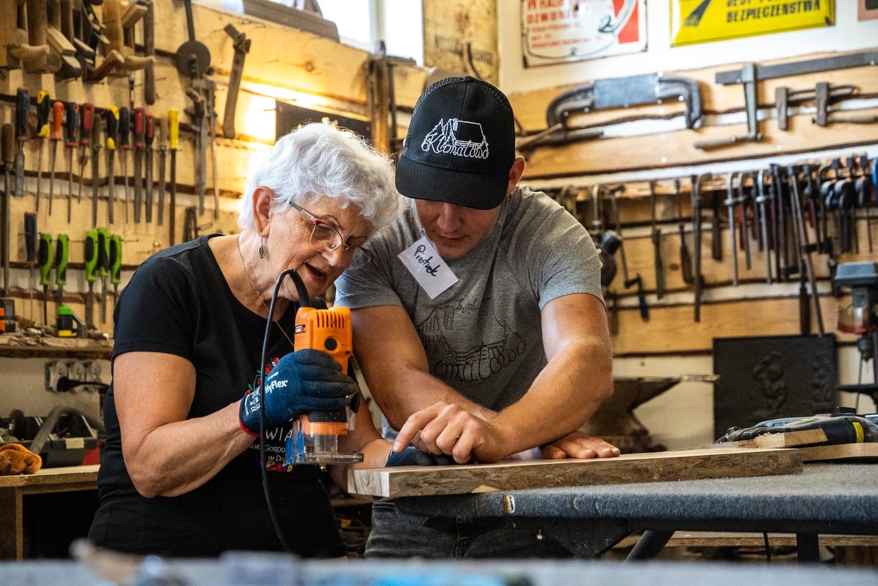 Dobrzyca, deski, warsztaty, KGW