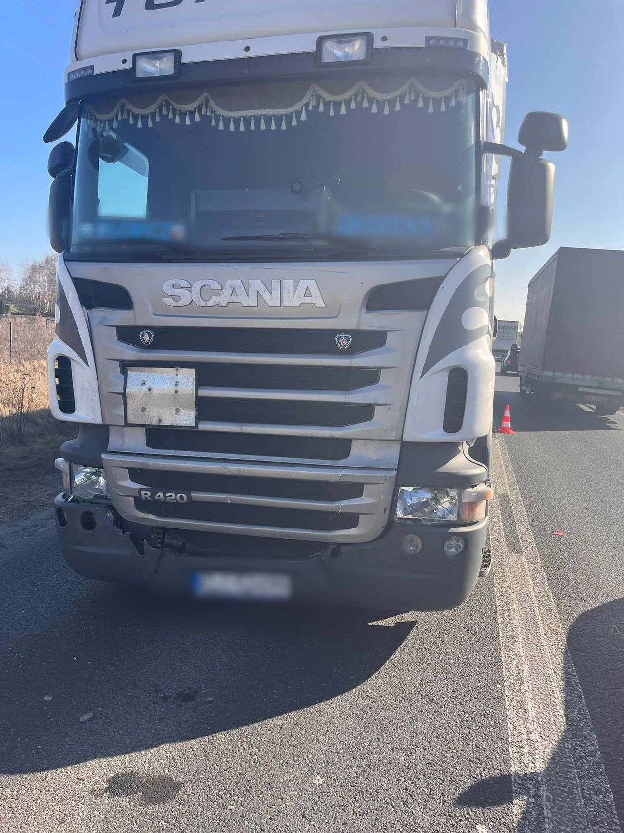 Zdarzenie drogowe w Wyszogrodzie 