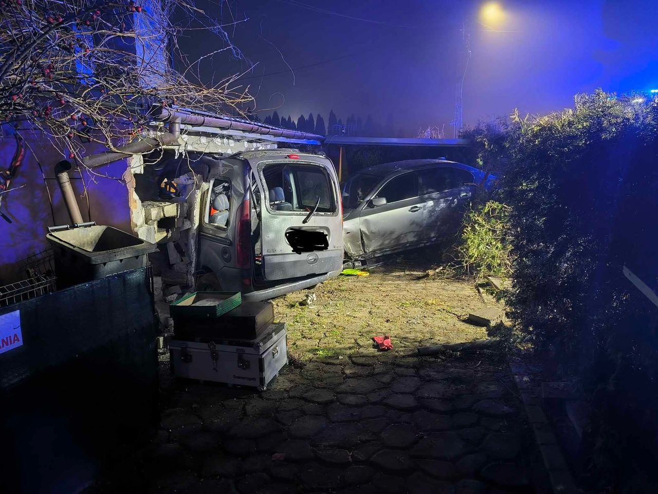 Poważny wypadek w miejscowości Bożewo 