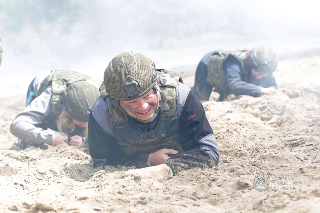 Samorządowcy na poligonie