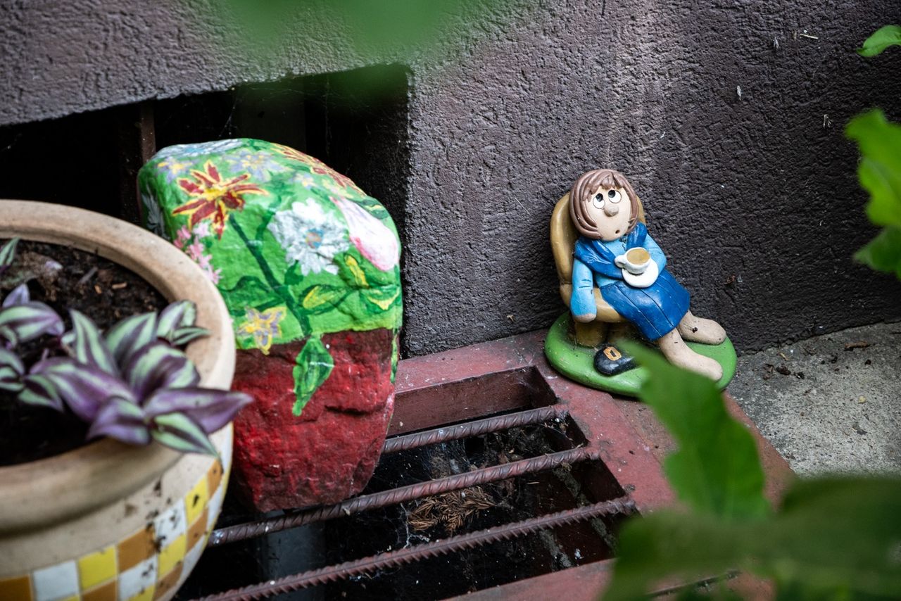 Piła, ogród jak z bajki