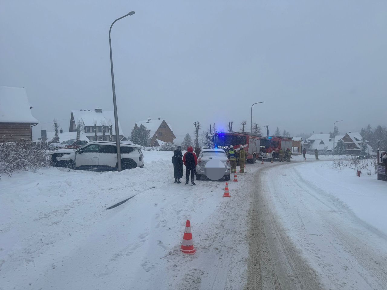 Kolizja w Kościelisku