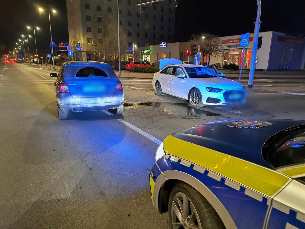 Zdarzenie na skrzyżowaniu 