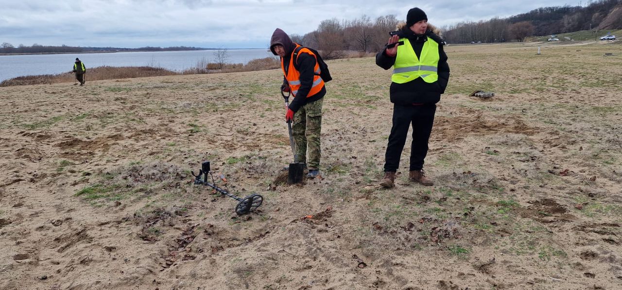 Poszukiwacze nad Wisłą
