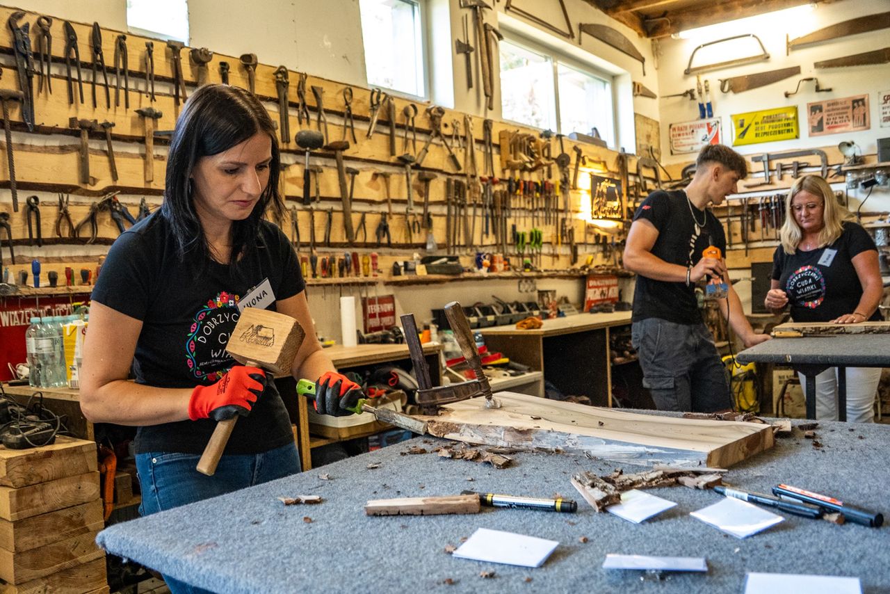 Dobrzyca, deski, warsztaty, KGW