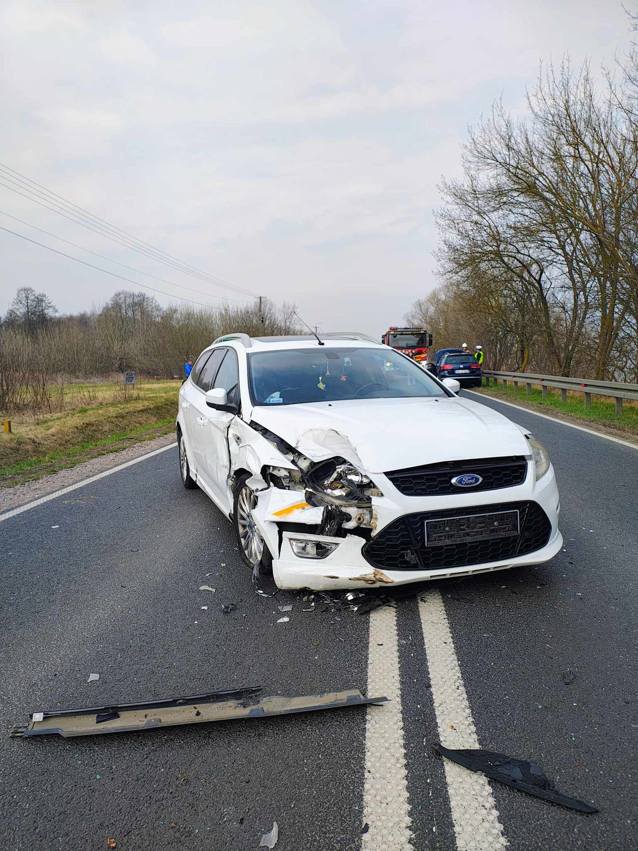 Zdarzenie drogowe w Starym Duninowie