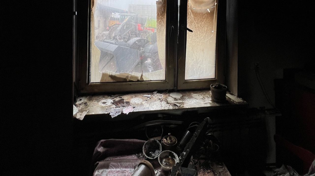 Rodzina straciła dom 