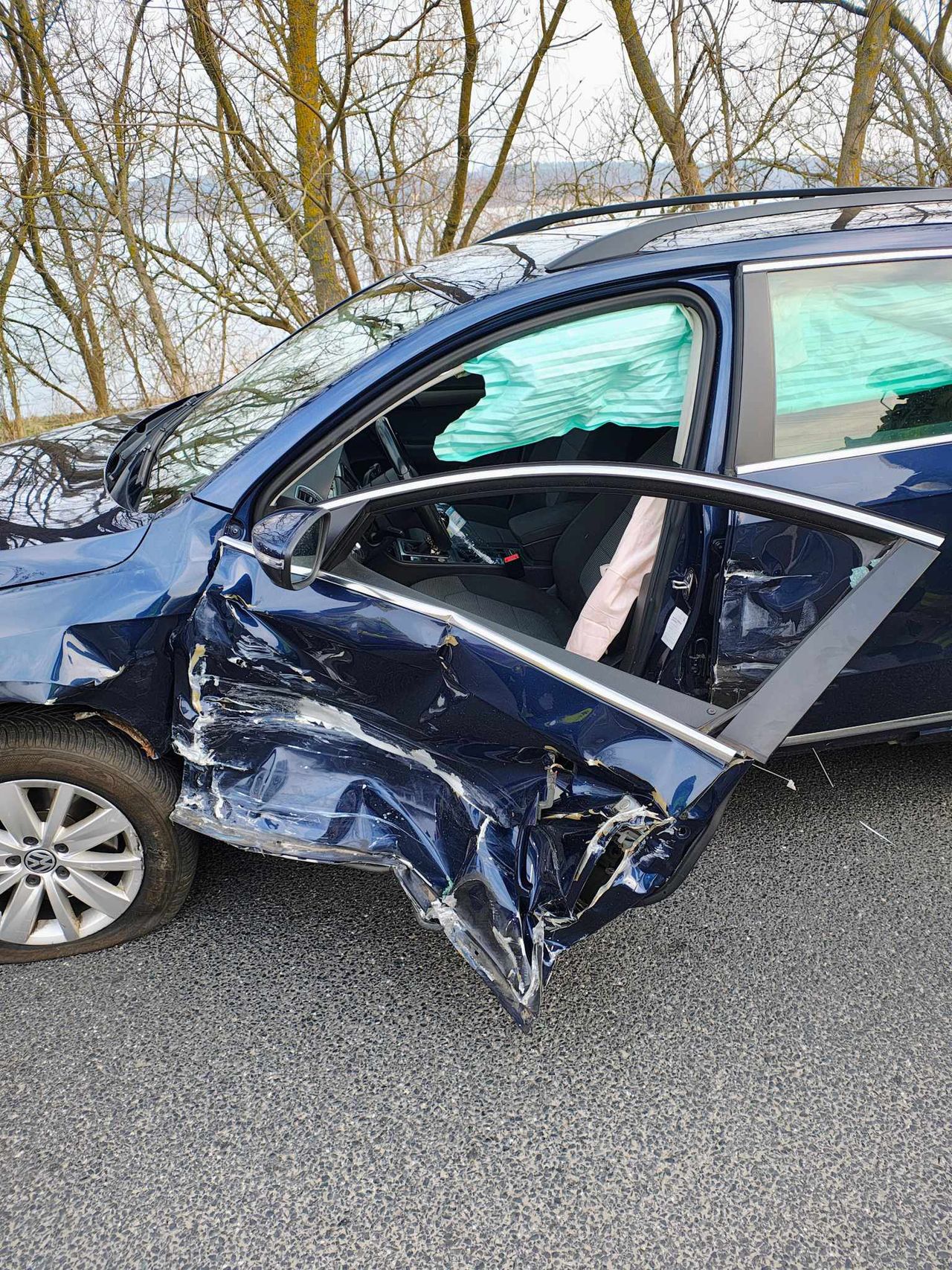 Zdarzenie drogowe w Starym Duninowie