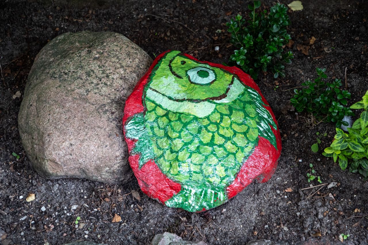 Piła, ogród jak z bajki