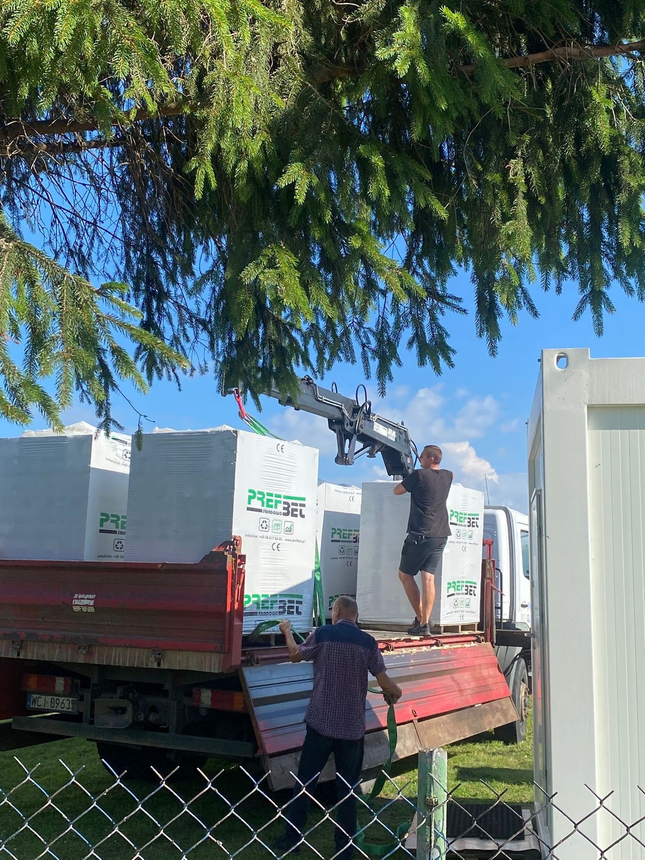 Kolejna pomoc u mieszkańców