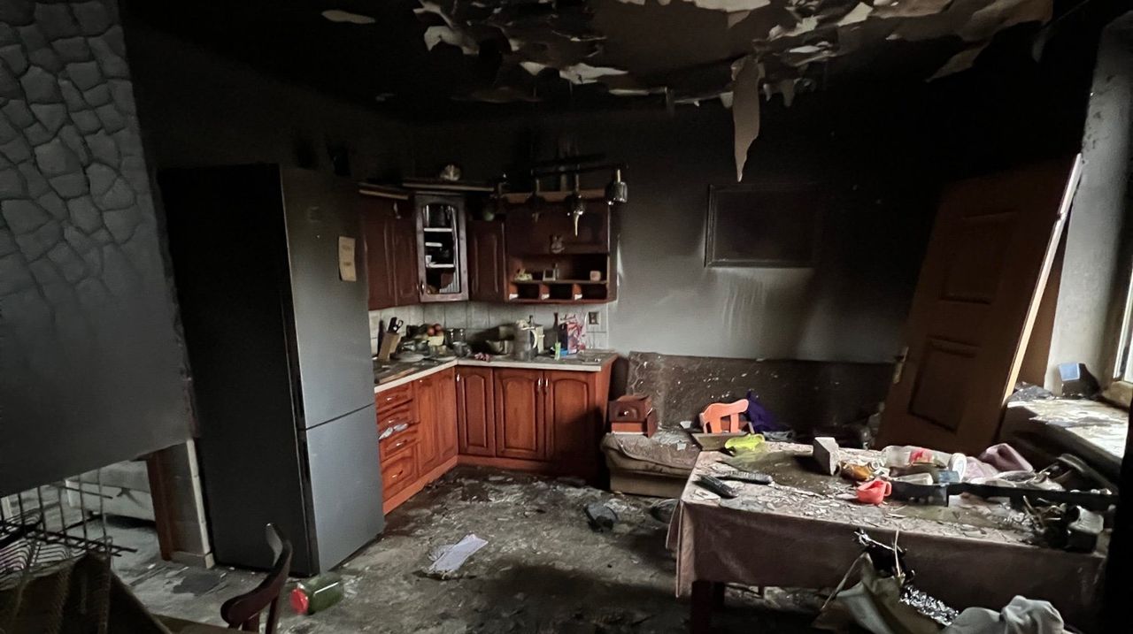 Rodzina straciła dom 