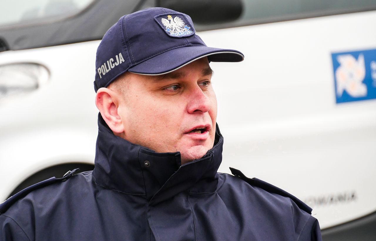 Policja, symulator dachowania, starosta