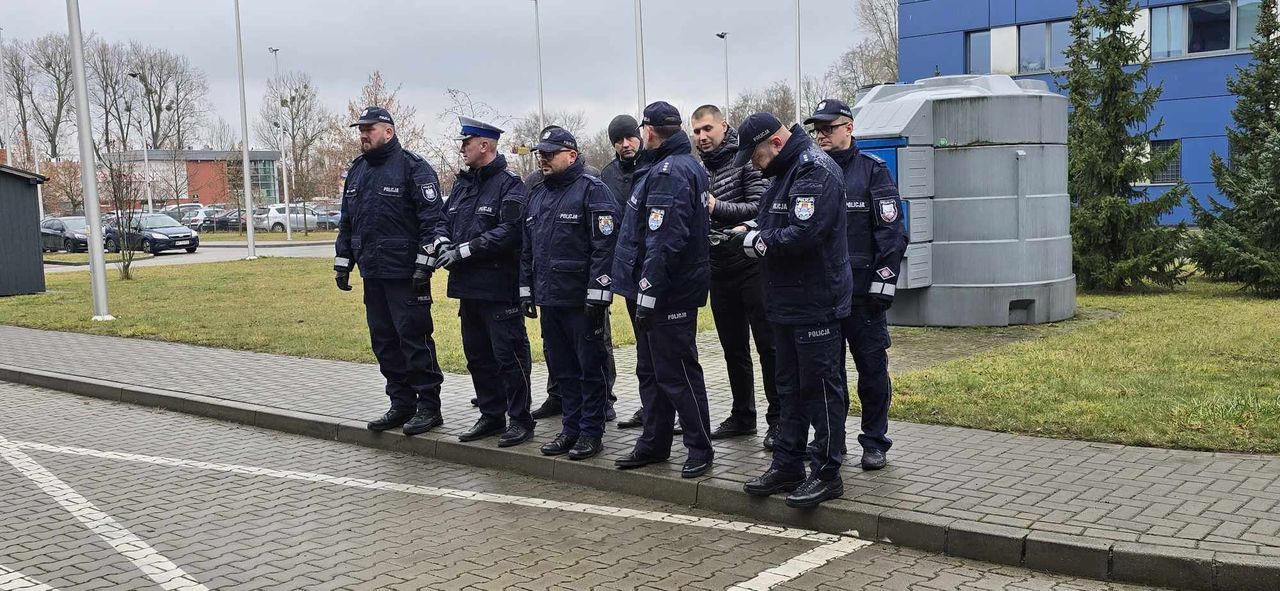 Nowe radiowozy dla KMP w Płocku 